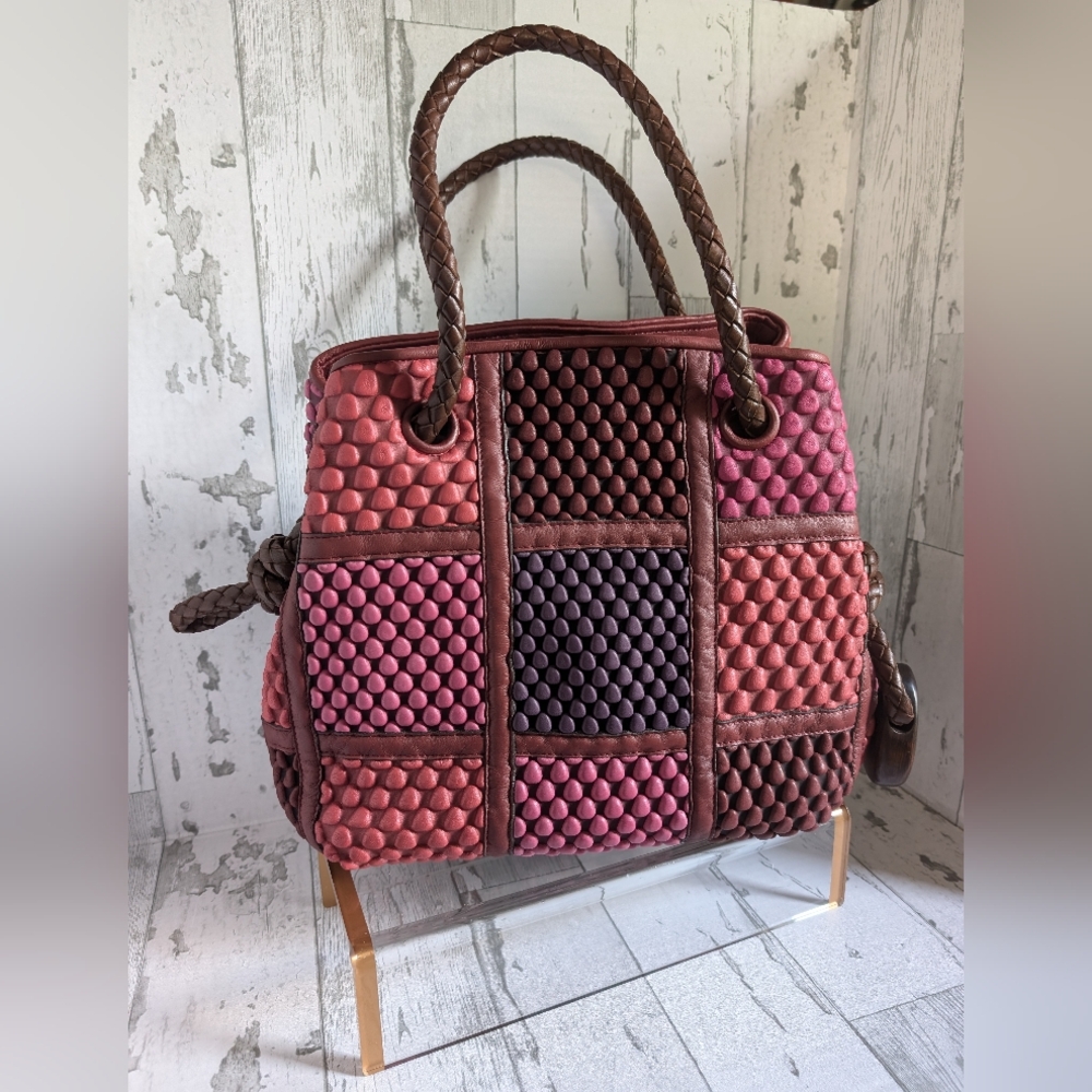 Tissa Fontaneda Small Patchwork Bucket bag